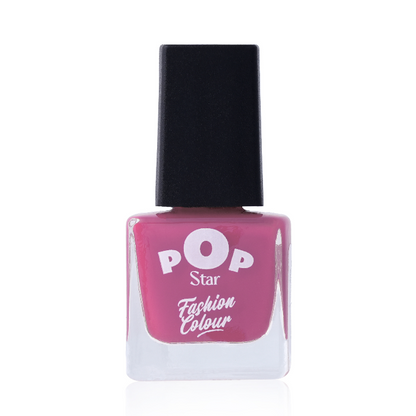 Pop Star Nail Polish (6.5 ml) | Dries In 45 Seconds | Glossy Finish | High Shine | Long Lasting Nail Polish For Women