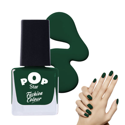 Pop Star Nail Polish (6.5 ml) | Dries In 45 Seconds | Glossy Finish | High Shine | Long Lasting Nail Polish For Women