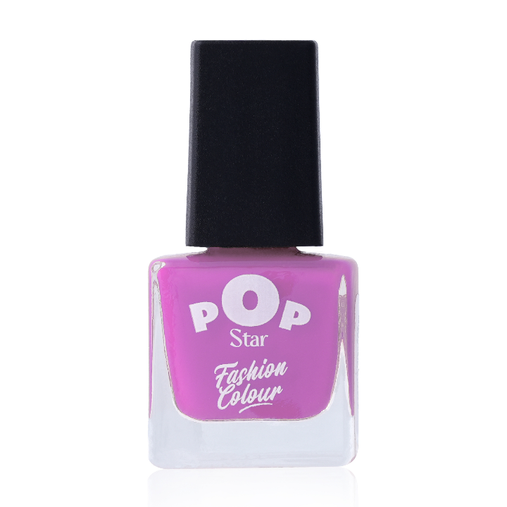 Pop Star Nail Polish (6.5 ml) | Dries In 45 Seconds | Glossy Finish | High Shine | Long Lasting Nail Polish For Women