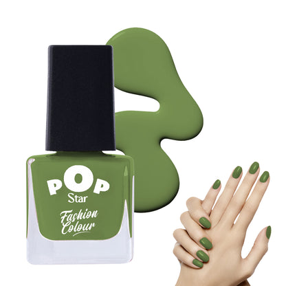 Pop Star Nail Polish (6.5 ml) | Dries In 45 Seconds | Glossy Finish | High Shine | Long Lasting Nail Polish For Women