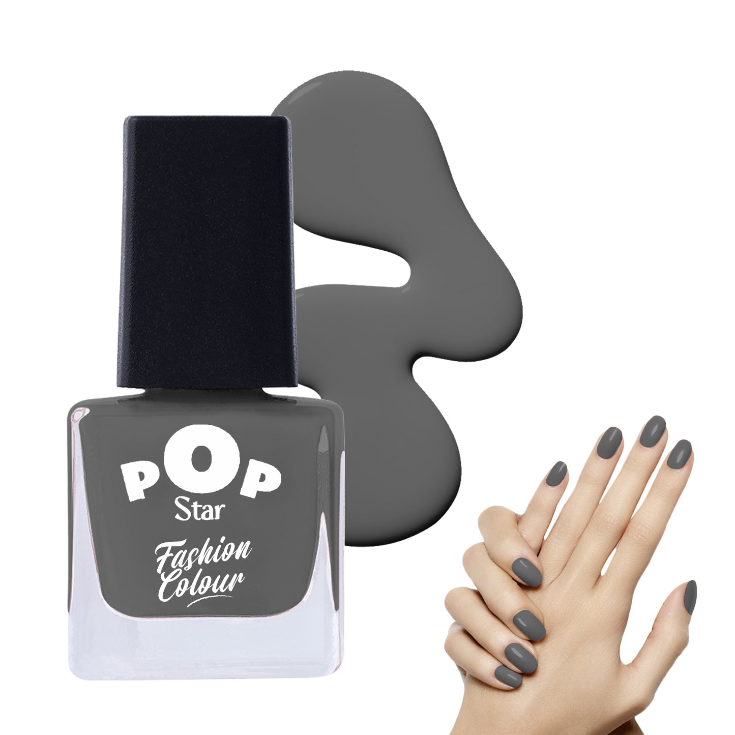 Pop Star Nail Polish (6.5 ml) | Dries In 45 Seconds | Glossy Finish | High Shine | Long Lasting Nail Polish For Women