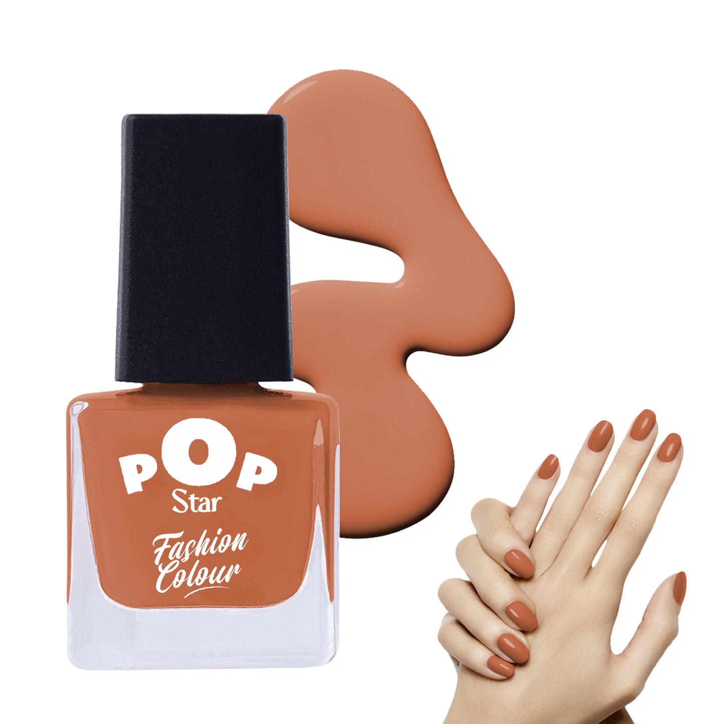 Pop Star Nail Polish (6.5 ml) | Dries In 45 Seconds | Glossy Finish | High Shine | Long Lasting Nail Polish For Women