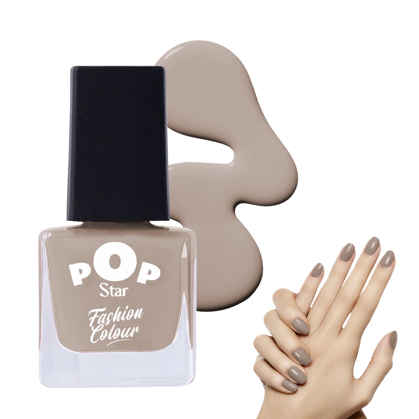 Pop Star Nail Polish (6.5 ml) | Dries In 45 Seconds | Glossy Finish | High Shine | Long Lasting Nail Polish For Women
