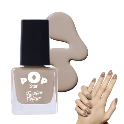 Pop Star Nail Polish (6.5 ml) | Dries In 45 Seconds | Glossy Finish | High Shine | Long Lasting Nail Polish For Women