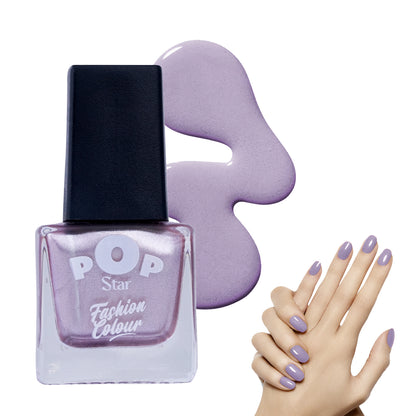 Pop Star Nail Polish (6.5 ml) | Dries In 45 Seconds | Glossy Finish | High Shine | Long Lasting Nail Polish For Women