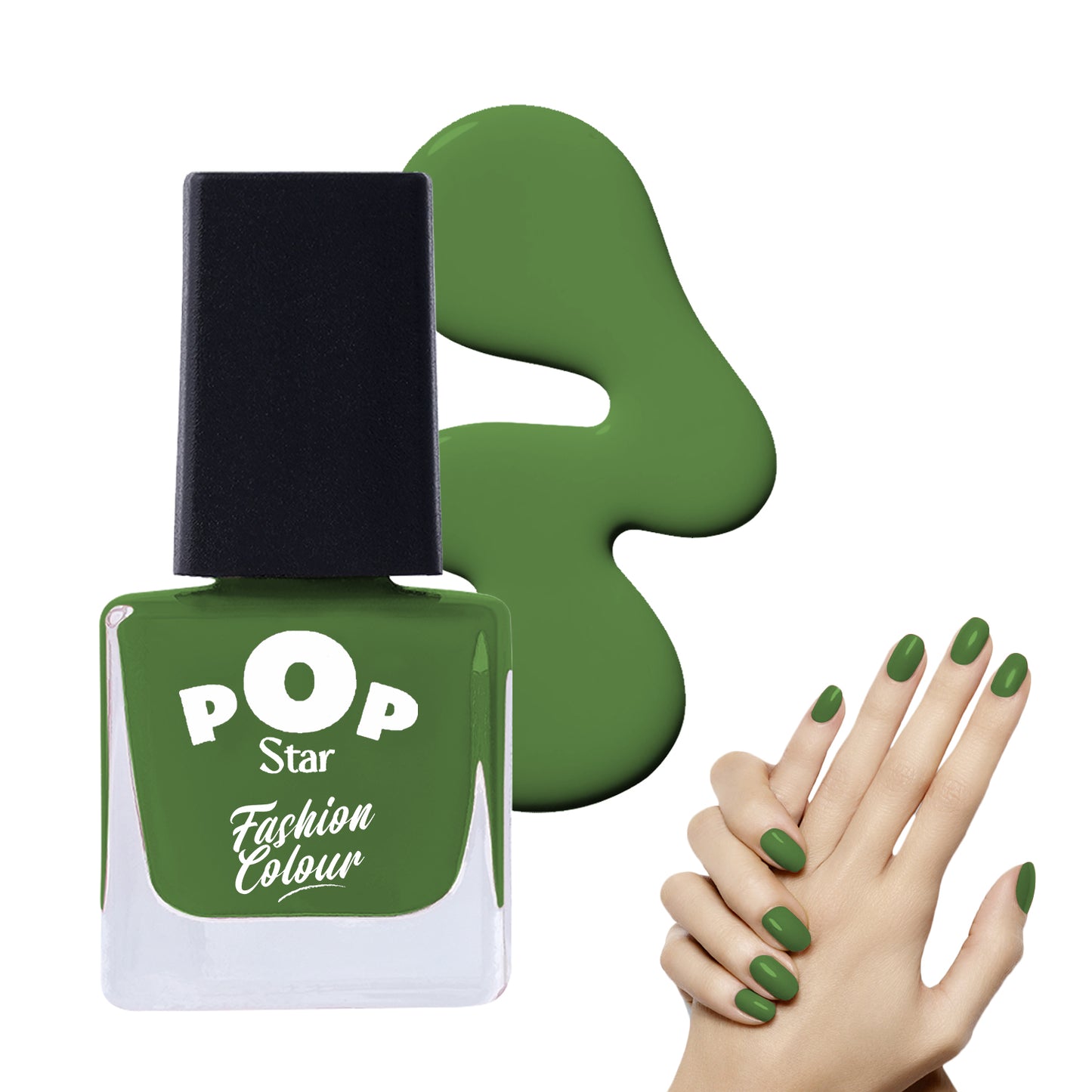 Pop Star Nail Polish (6.5 ml) | Dries In 45 Seconds | Glossy Finish | High Shine | Long Lasting Nail Polish For Women