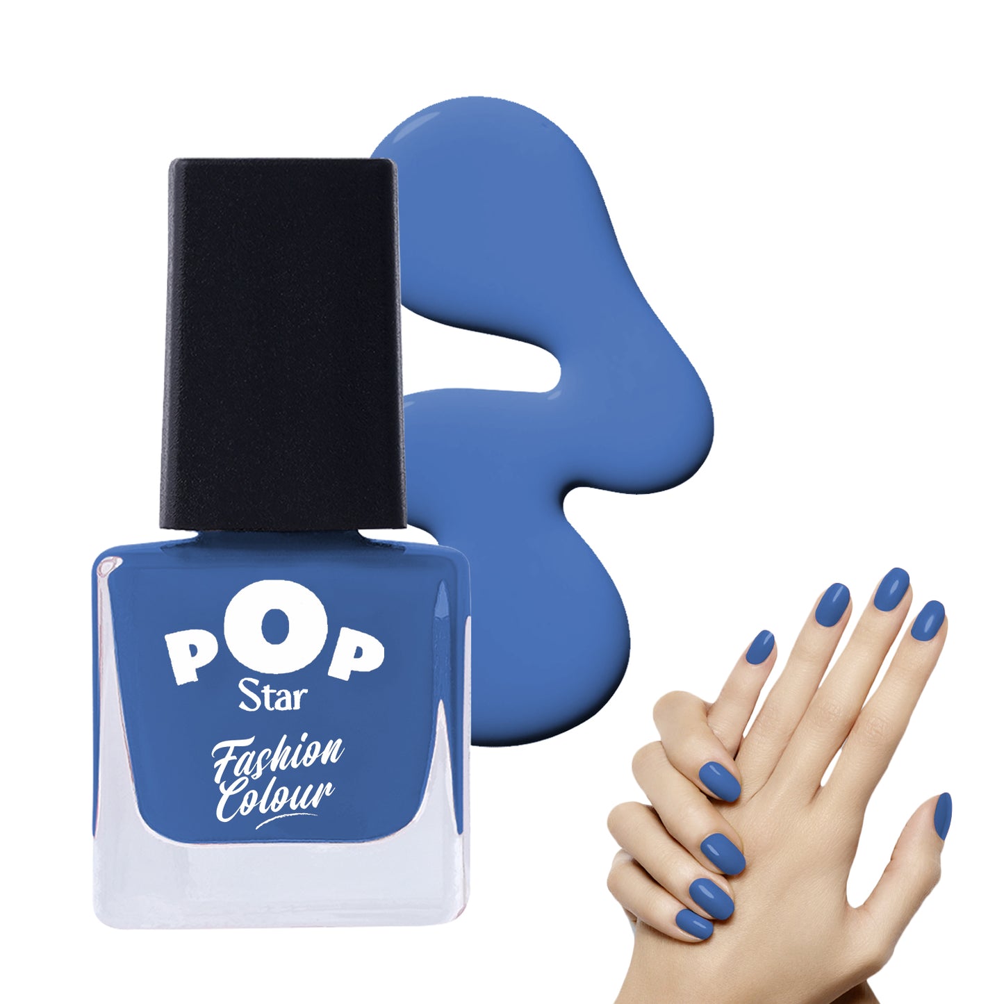 Pop Star Nail Polish (6.5 ml) | Dries In 45 Seconds | Glossy Finish | High Shine | Long Lasting Nail Polish For Women