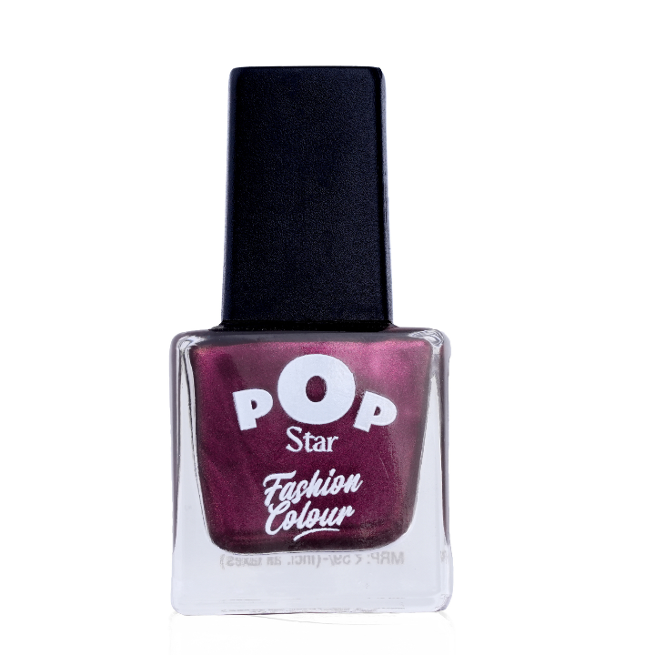 Pop Star Nail Polish (6.5 ml) | Dries In 45 Seconds | Glossy Finish | High Shine | Long Lasting Nail Polish For Women