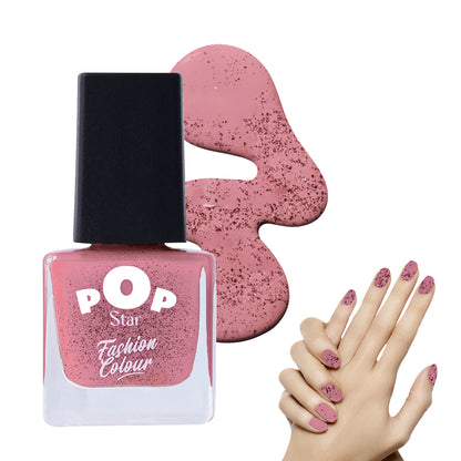 Pop Star Nail Polish (6.5 ml) | Dries In 45 Seconds | Glossy Finish | High Shine | Long Lasting Nail Polish For Women