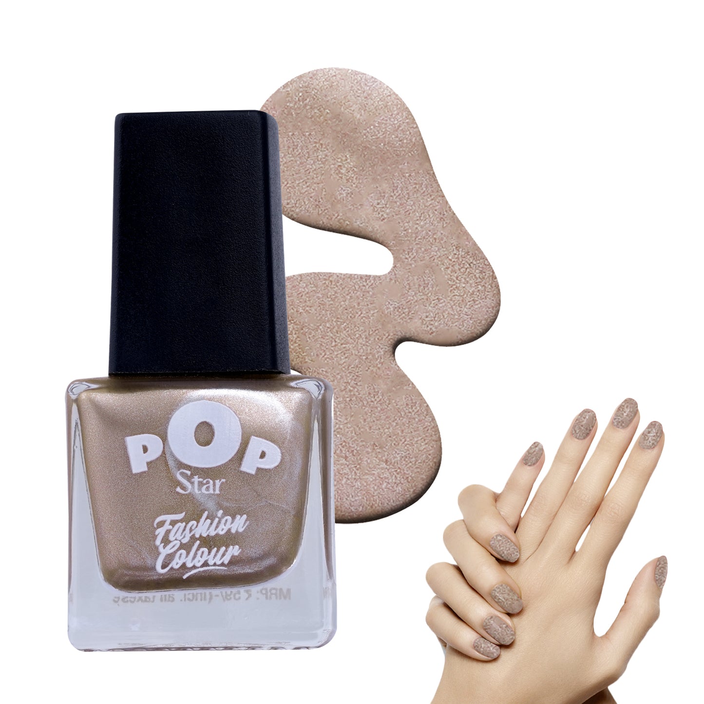 Pop Star Nail Polish (6.5 ml) | Dries In 45 Seconds | Glossy Finish | High Shine | Long Lasting Nail Polish For Women