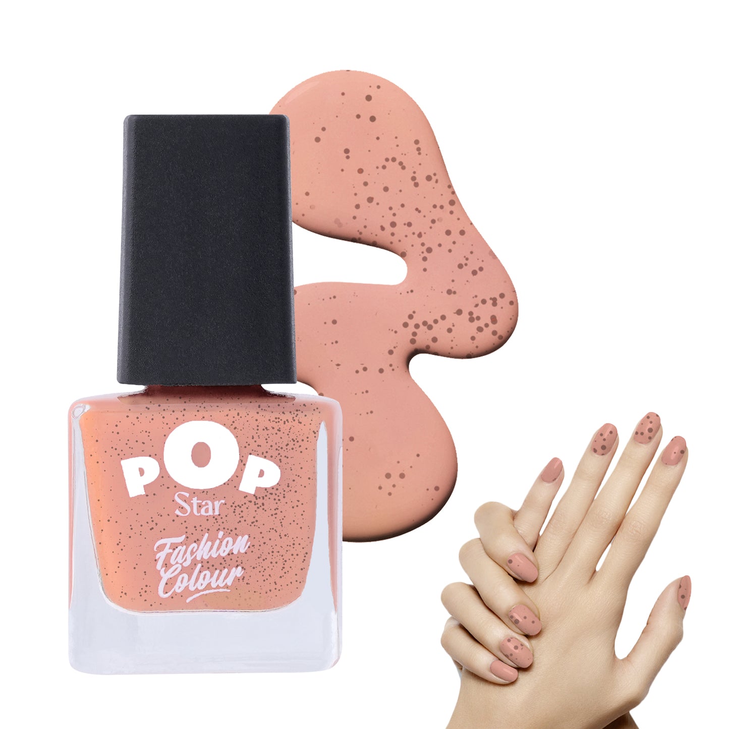 Pop Star Nail Polish (6.5 ml) | Dries In 45 Seconds | Glossy Finish | High Shine | Long Lasting Nail Polish For Women