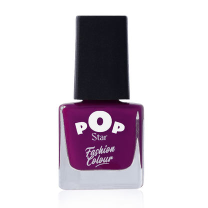 Pop Star Nail Polish (6.5 ml) | Dries In 45 Seconds | Glossy Finish | High Shine | Long Lasting Nail Polish For Women