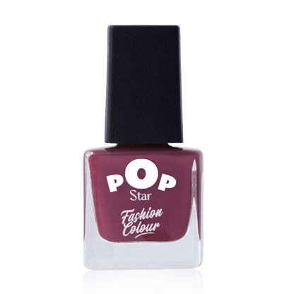 Pop Star Nail Polish (6.5 ml) | Dries In 45 Seconds | Glossy Finish | High Shine | Long Lasting Nail Polish For Women