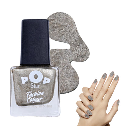 Pop Star Nail Polish (6.5 ml) | Dries In 45 Seconds | Glossy Finish | High Shine | Long Lasting Nail Polish For Women