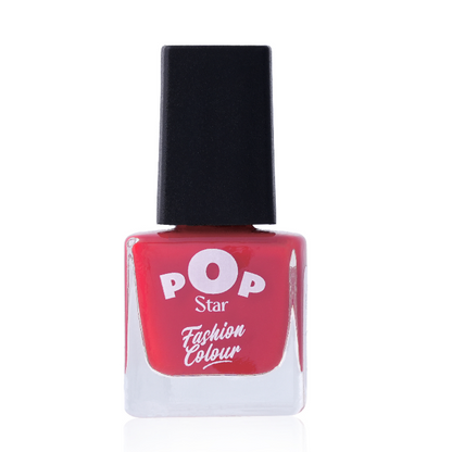 Pop Star Nail Polish (6.5 ml) | Dries In 45 Seconds | Glossy Finish | High Shine | Long Lasting Nail Polish For Women