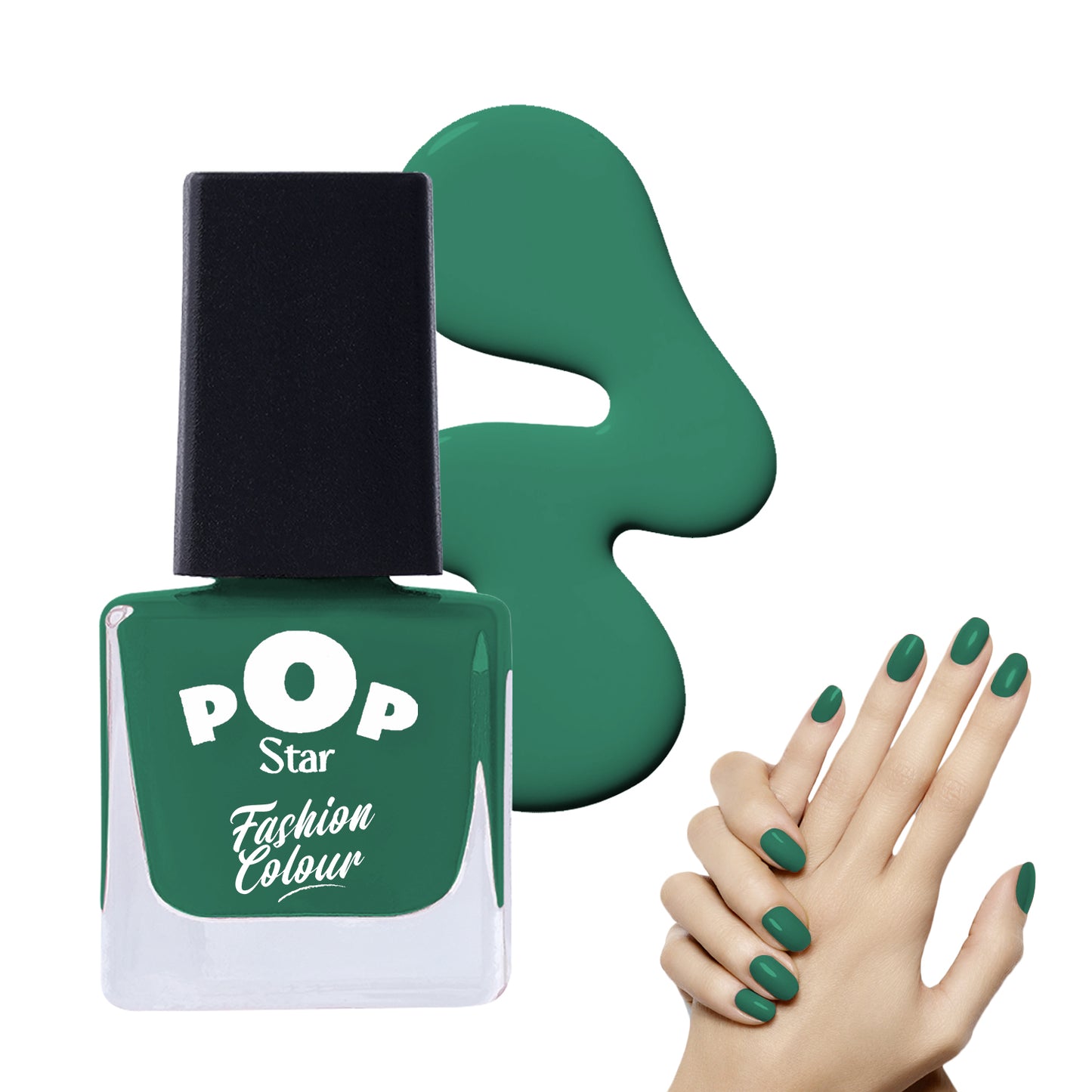 Pop Star Nail Polish (6.5 ml) | Dries In 45 Seconds | Glossy Finish | High Shine | Long Lasting Nail Polish For Women