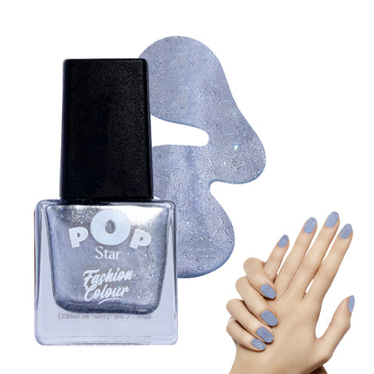 Pop Star Nail Polish (6.5 ml) | Dries In 45 Seconds | Glossy Finish | High Shine | Long Lasting Nail Polish For Women