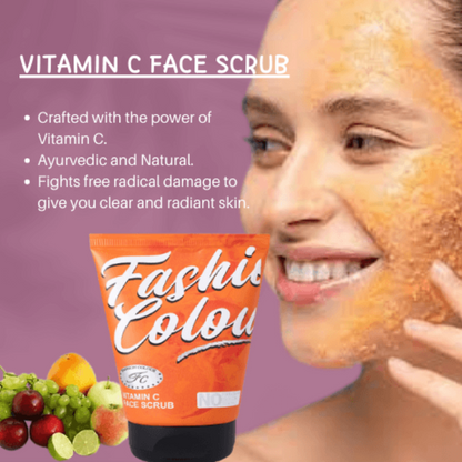 Fashion Colour Vitamin C Face Scrub