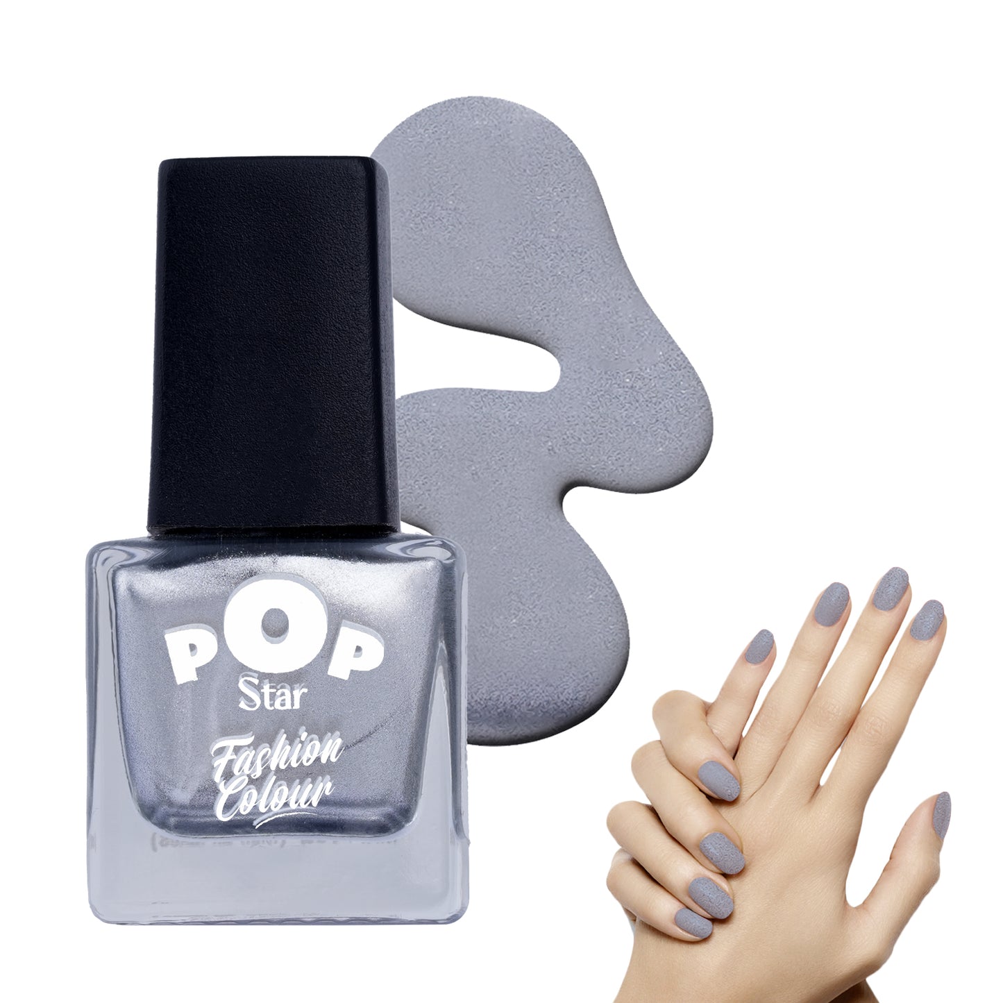 Pop Star Nail Polish (6.5 ml) | Dries In 45 Seconds | Glossy Finish | High Shine | Long Lasting Nail Polish For Women