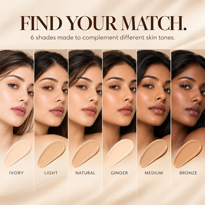 Hd Foundation, Waterproof, Long Lasting