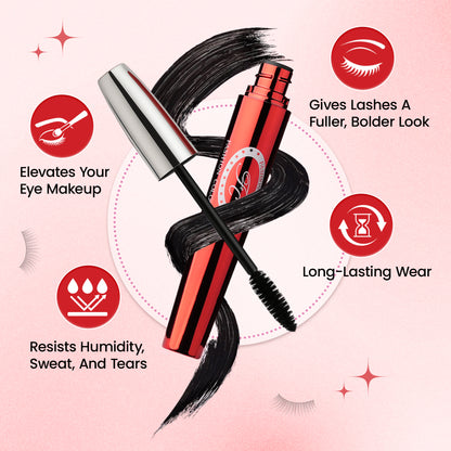 Big Eye Waterproof curl Mascara Blue I Waterproof, Non-Fading, Smudge-Proof, And Volume Base Film (8ml)