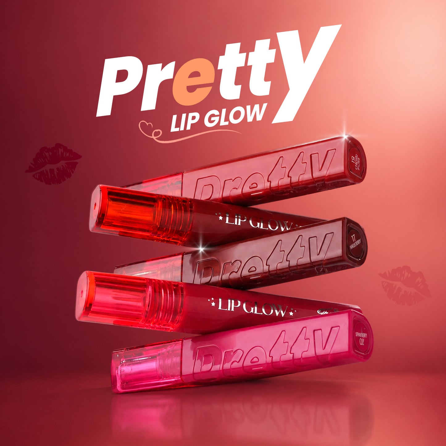 Pretty Lip Glow Liquid Lipstick Waterproof | Matte Finish | Non Transfer 16 Hours Wear | Liquid Lipstick Nudeshade To Bold | For All Indian Skin Tones | 3ml