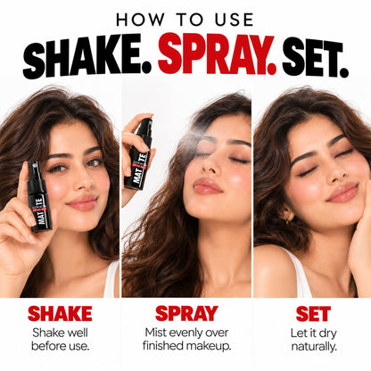 Matte Glow Active Fixing Mist | Mild Formula