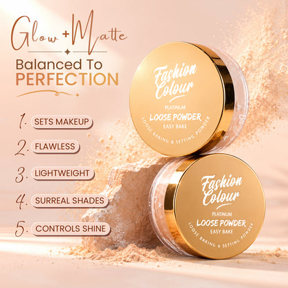 Platinum Loose Powder - Loose Baking And Setting Powder