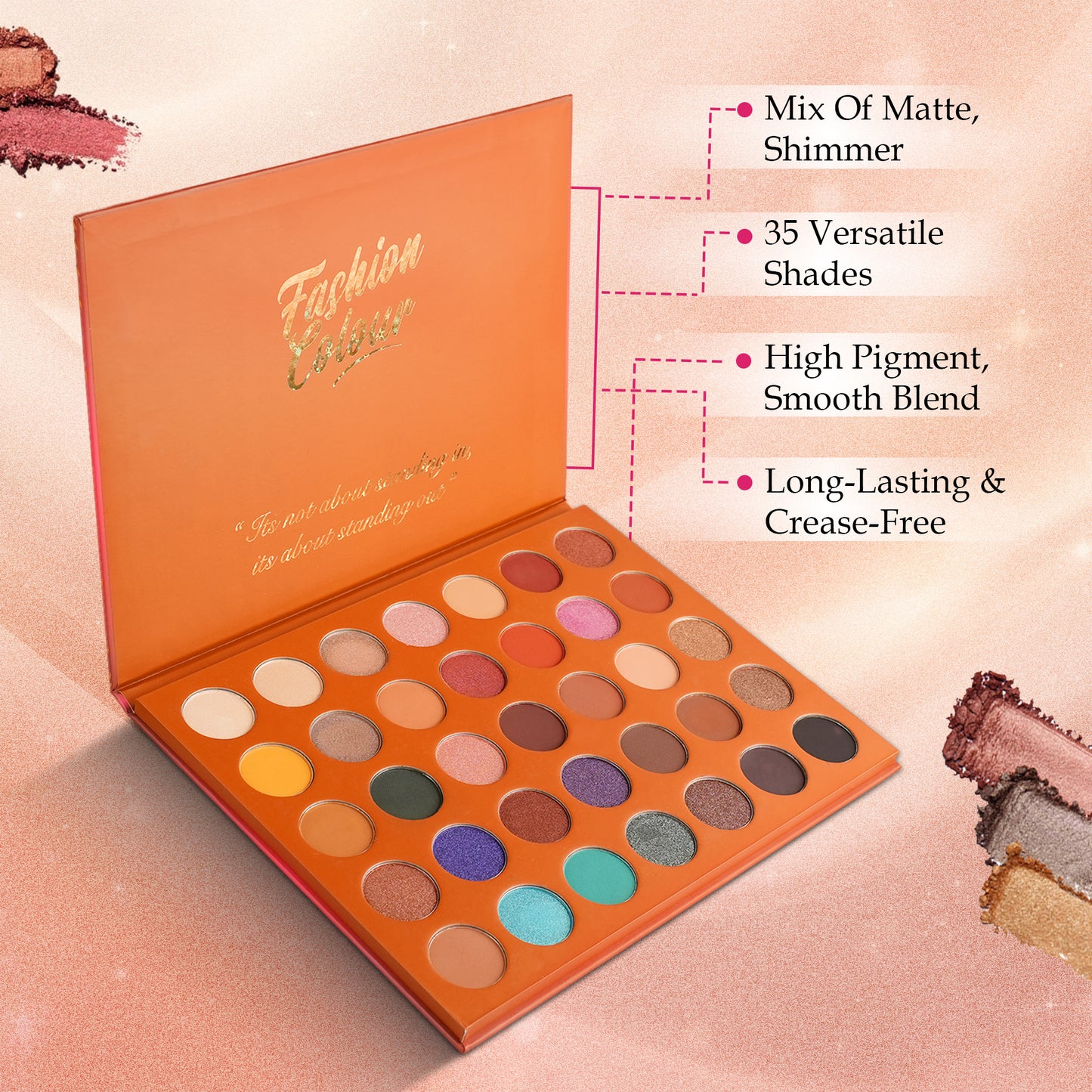 Platinum 35 Colours Professional Eyeshadow Palette