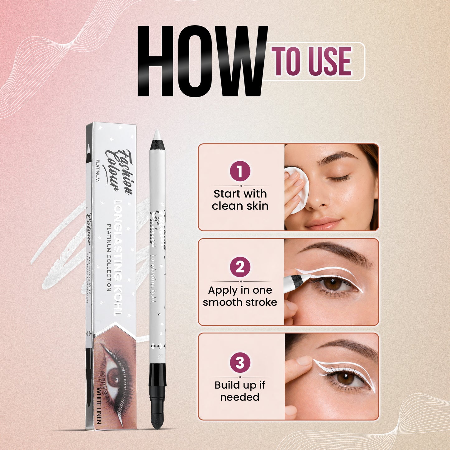 Platinum Long Lasting Kohl Kajal