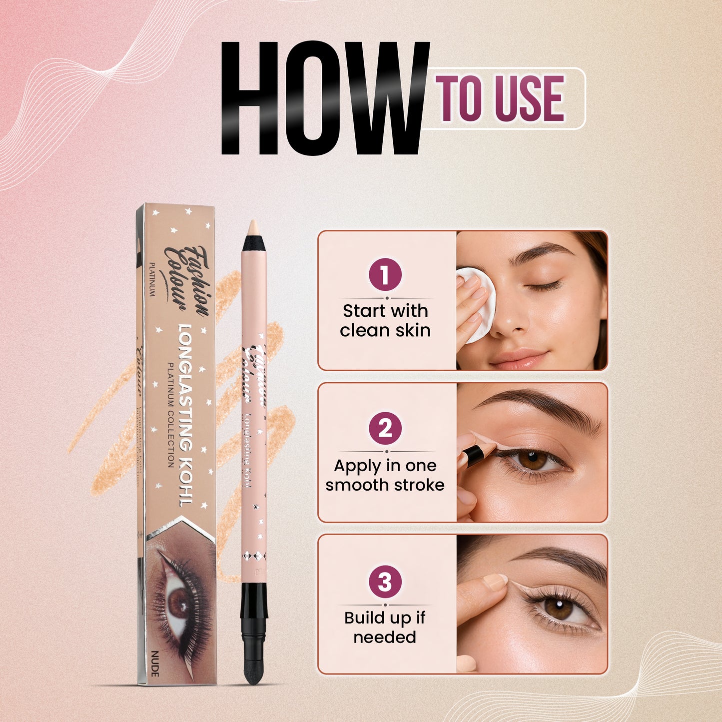 Platinum Long Lasting Kohl Kajal