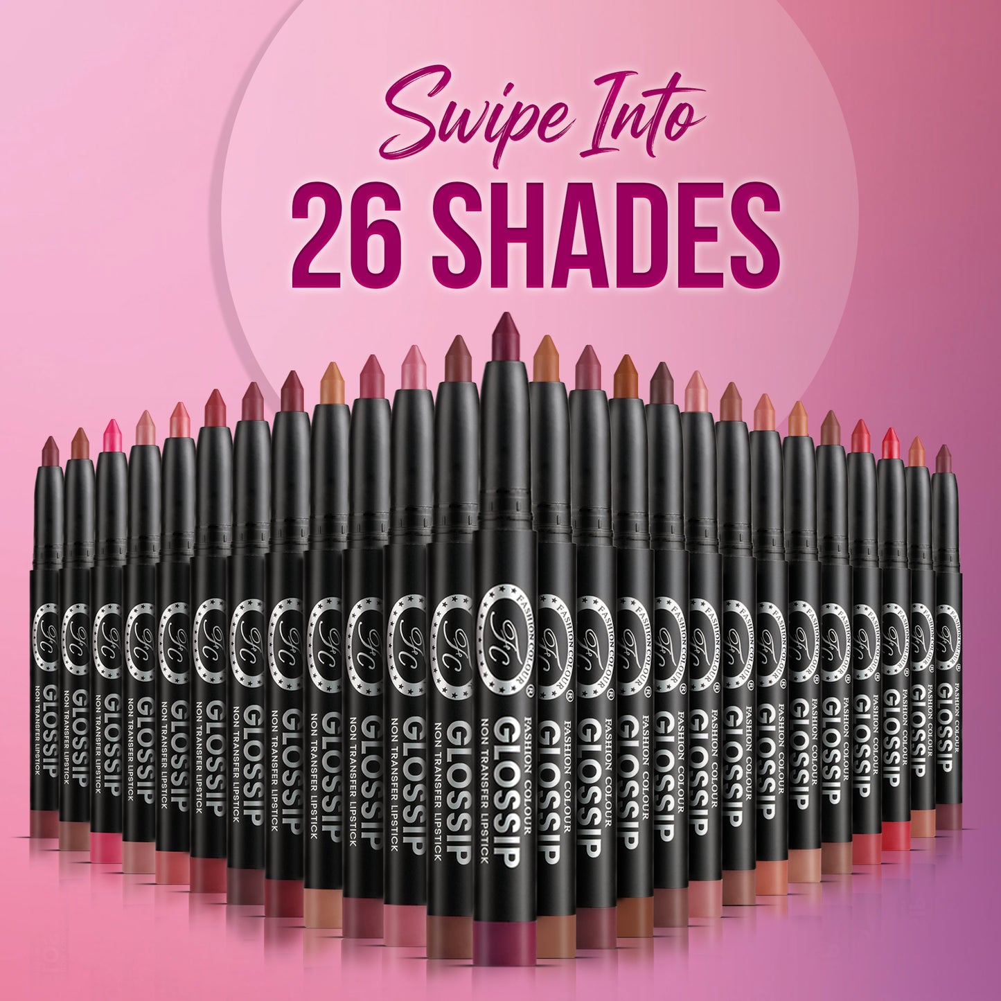 Glossip No Transfer Lipstick, 1.55gm