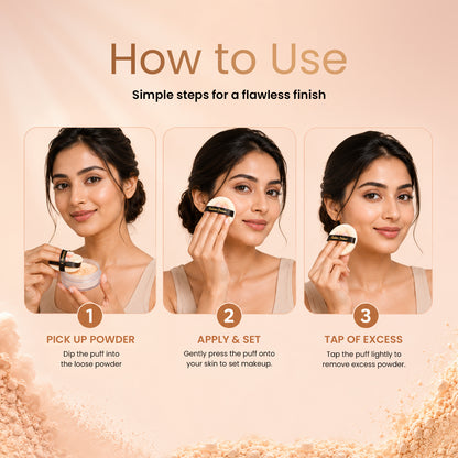 Platinum Loose Powder - Loose Baking And Setting Powder