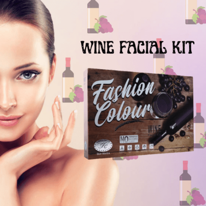 Fashion Colour Wine Facial Kit