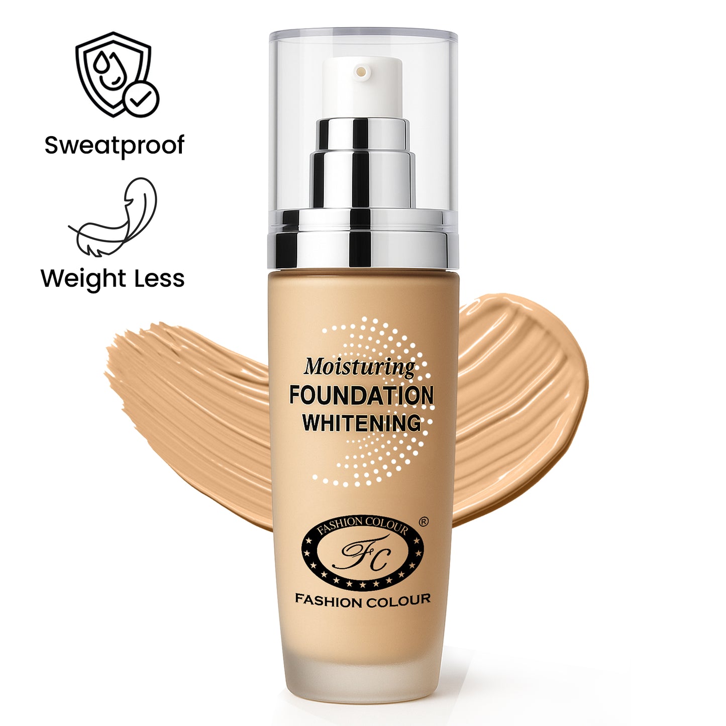 Moisturing Whitening Foundation, 40ml