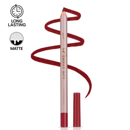 Perfect Pout Matte Lipliner | Glides on Smoothly | Matt Finish | Waterproof | Long-lasting | One Swipe Smooth Application