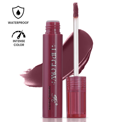Pretty Lip Glow Liquid Lipstick Waterproof | Matte Finish | Non Transfer 16 Hours Wear | Liquid Lipstick Nudeshade To Bold | For All Indian Skin Tones | 3ml