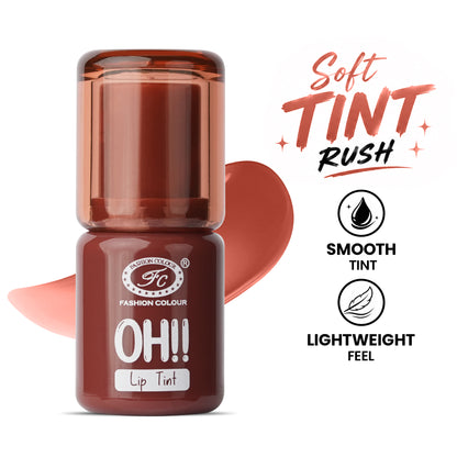 Oh Lip Tint | Velvet Touch Hydra Lips | 10hrs of Hydration | Non-Sticky Formula | Tinted Lip Balm