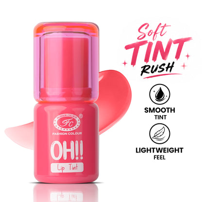 Oh Lip Tint | Velvet Touch Hydra Lips | 10hrs of Hydration | Non-Sticky Formula | Tinted Lip Balm
