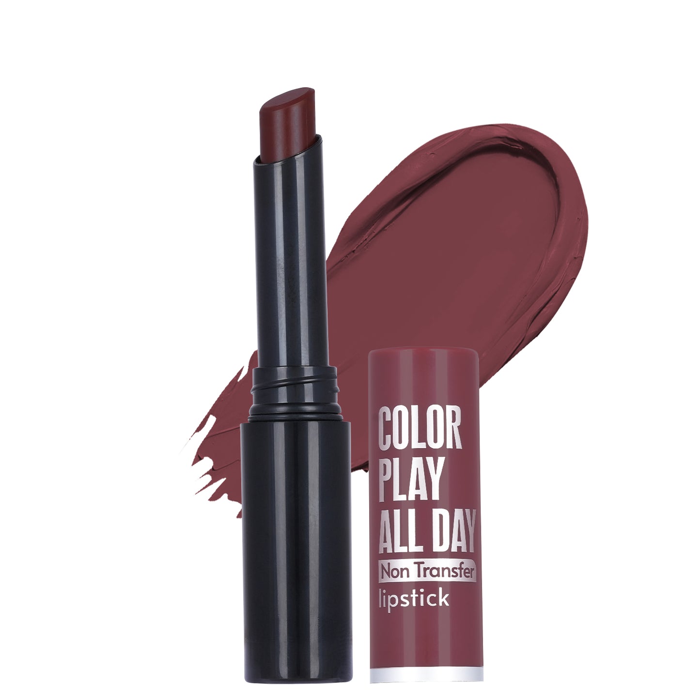 Color Play All Day Non Transfer Lipstick I Waterproof I Long Lasting I 2gm