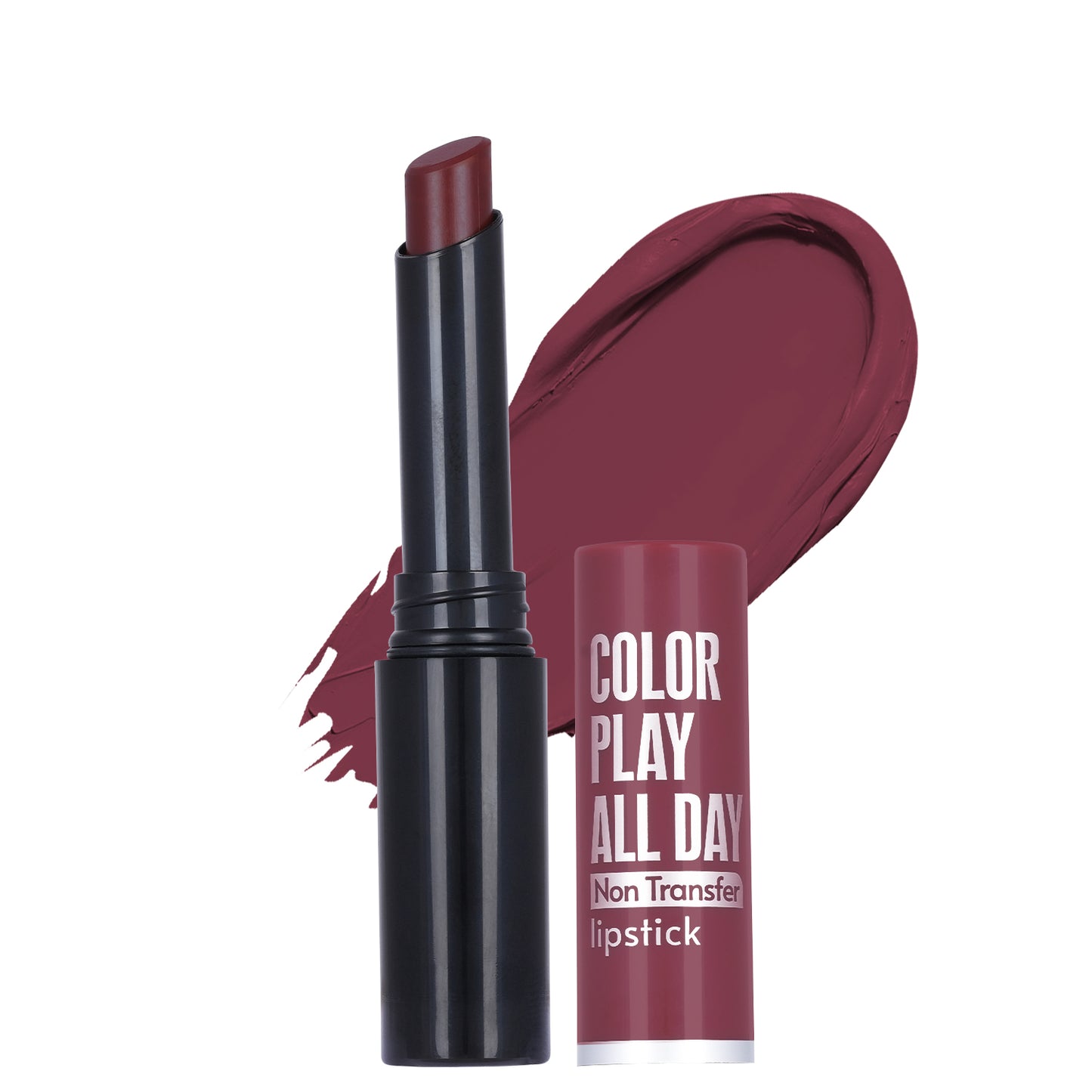 Color Play All Day Non Transfer Lipstick I Waterproof I Long Lasting I 2gm