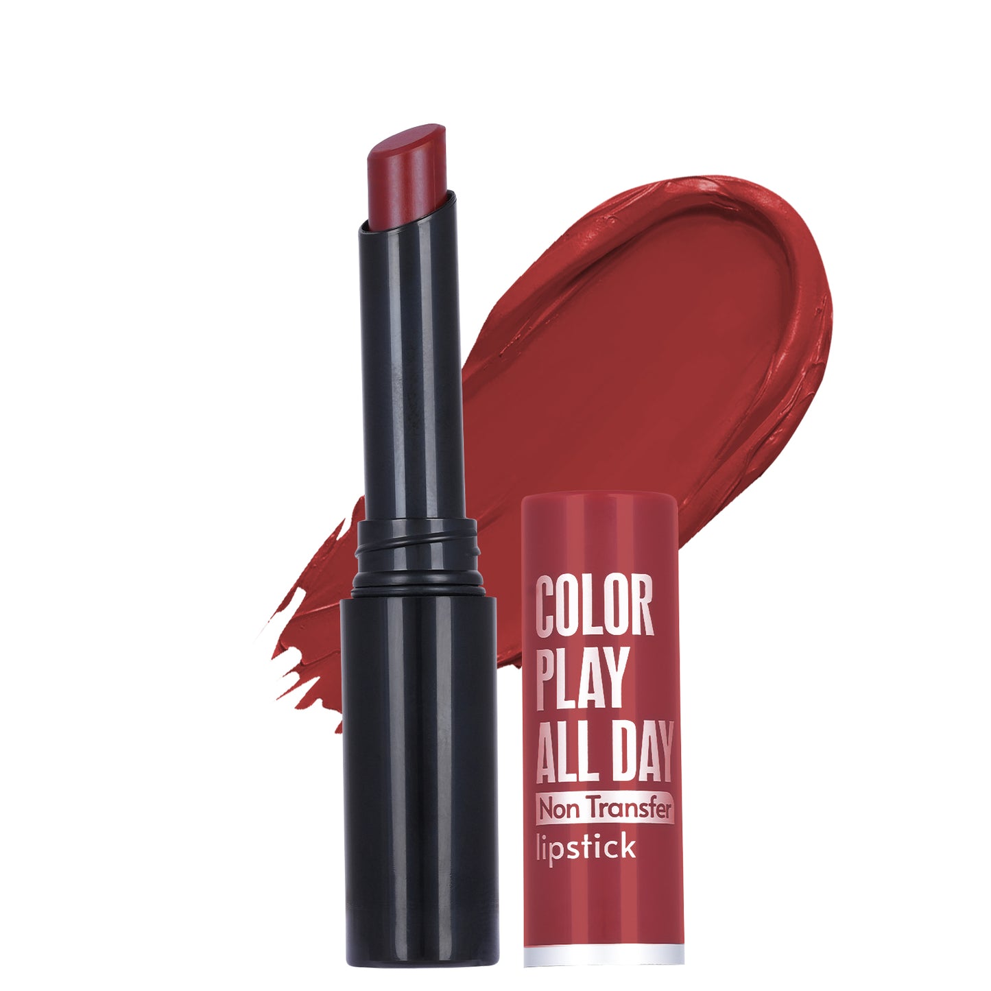 Color Play All Day Non Transfer Lipstick I Waterproof I Long Lasting I 2gm
