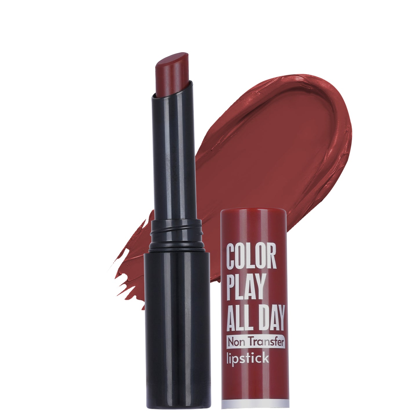 Color Play All Day Non Transfer Lipstick I Waterproof I Long Lasting I 2gm
