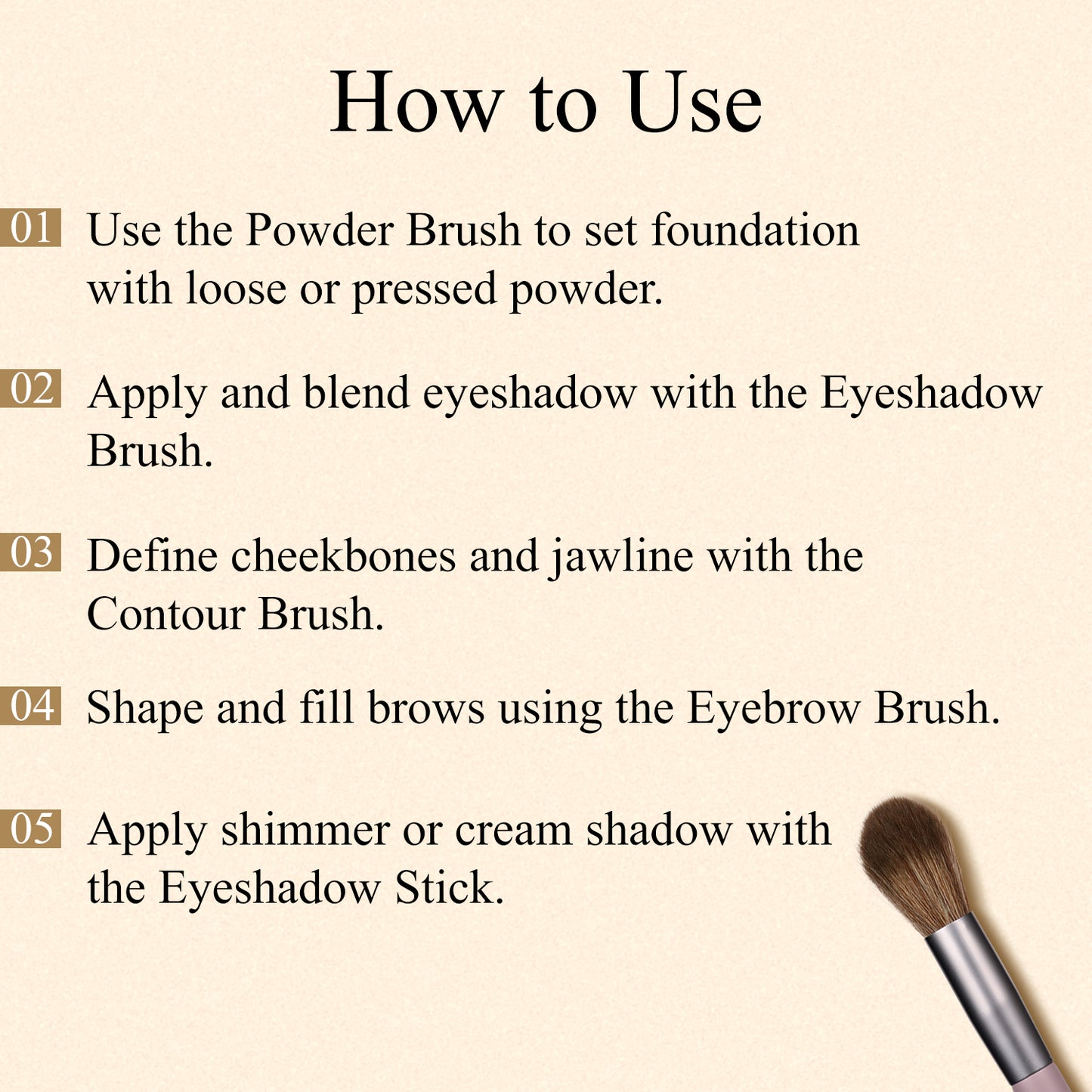 Blend Affair 8-Piece Makeup Brush Set with Brush Holder | Professional Face & Eye Brushes for Powder, Foundation, Contour & Eyeshadow | Vegan, Cruelty-Free & Recyclable