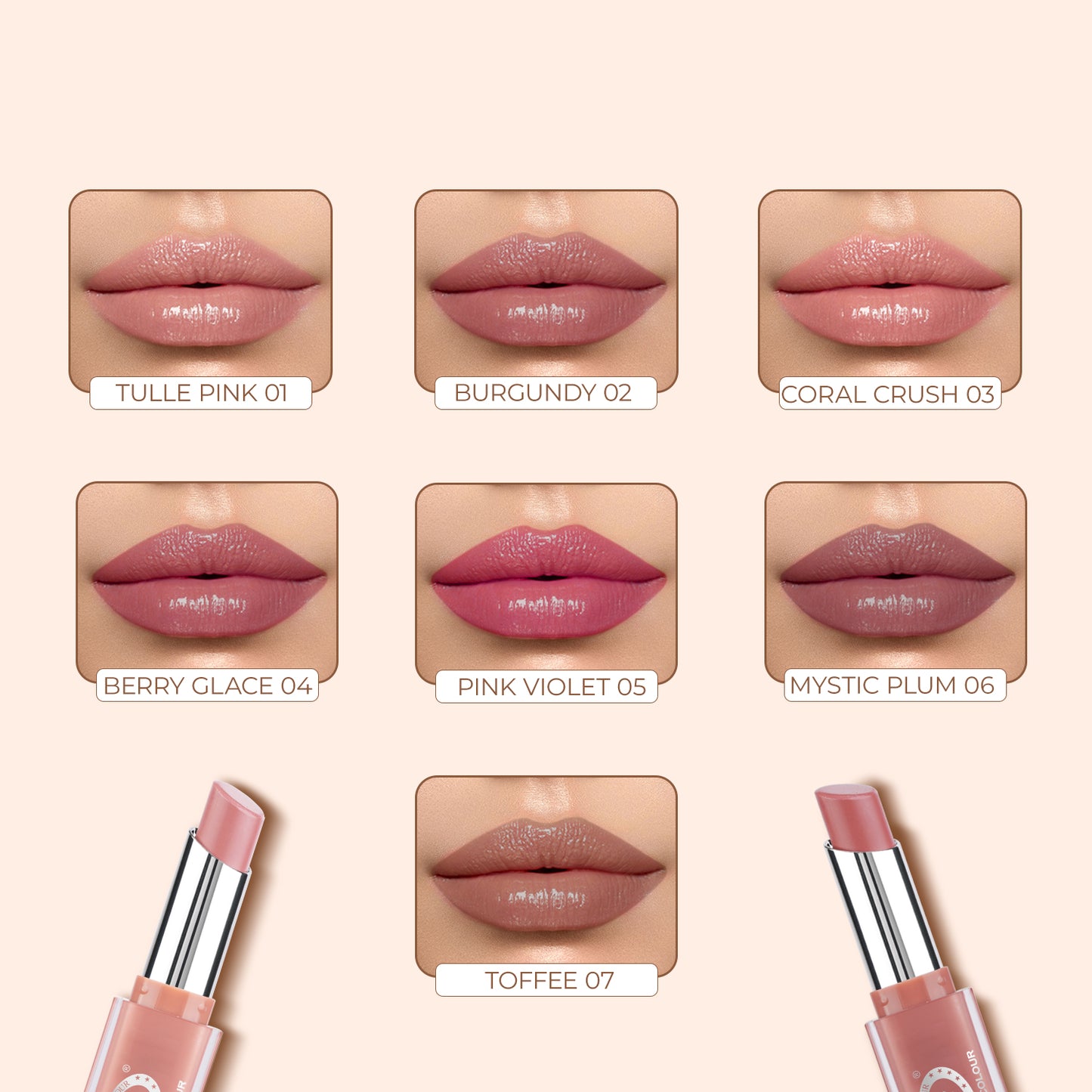 Crave Me Gloss Stick 3.1g | High-Shine Lip Gloss Stick | Smooth & Hydrating Creamy Gloss | Long-Lasting Moisturizing Lip Color for Soft & Glossy Lips