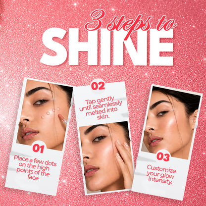 Platinum Glow Shine Liquid Highlighter, 5gm