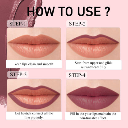 Color Play All Day Non Transfer Lipstick I Waterproof I Long Lasting I 2gm