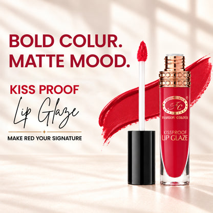 Kissproof Lip Glaze, Liquid Lipstick ,7Gm