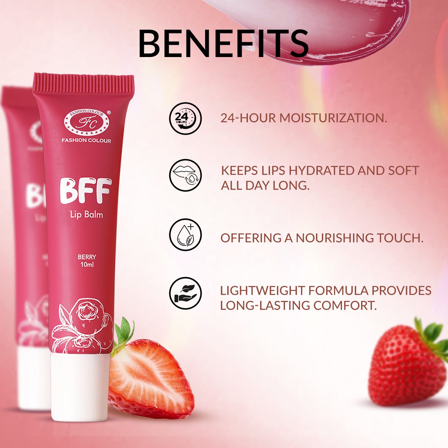 BFF Lip Balm | 24 Hrs Moisturization