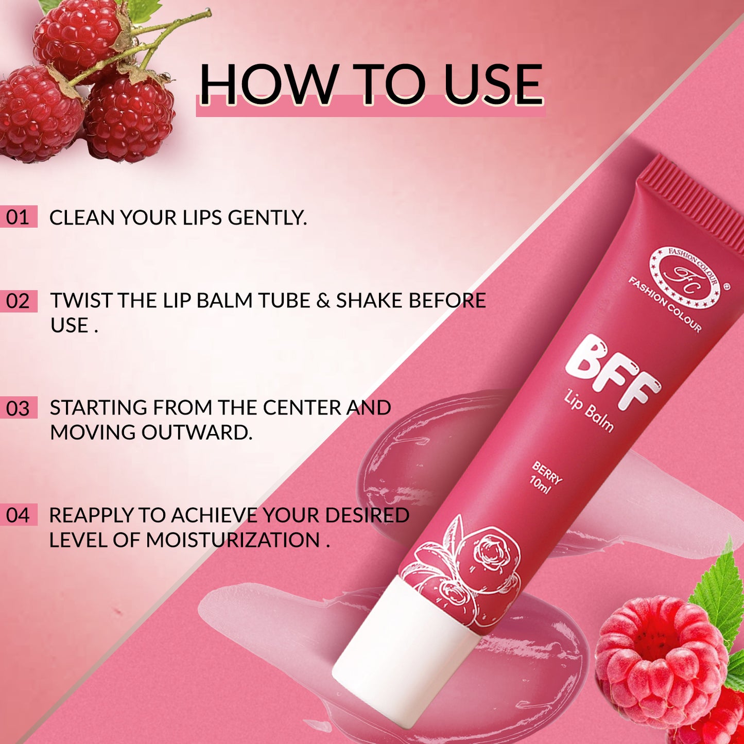 BFF Lip Balm | 24 Hrs Moisturization